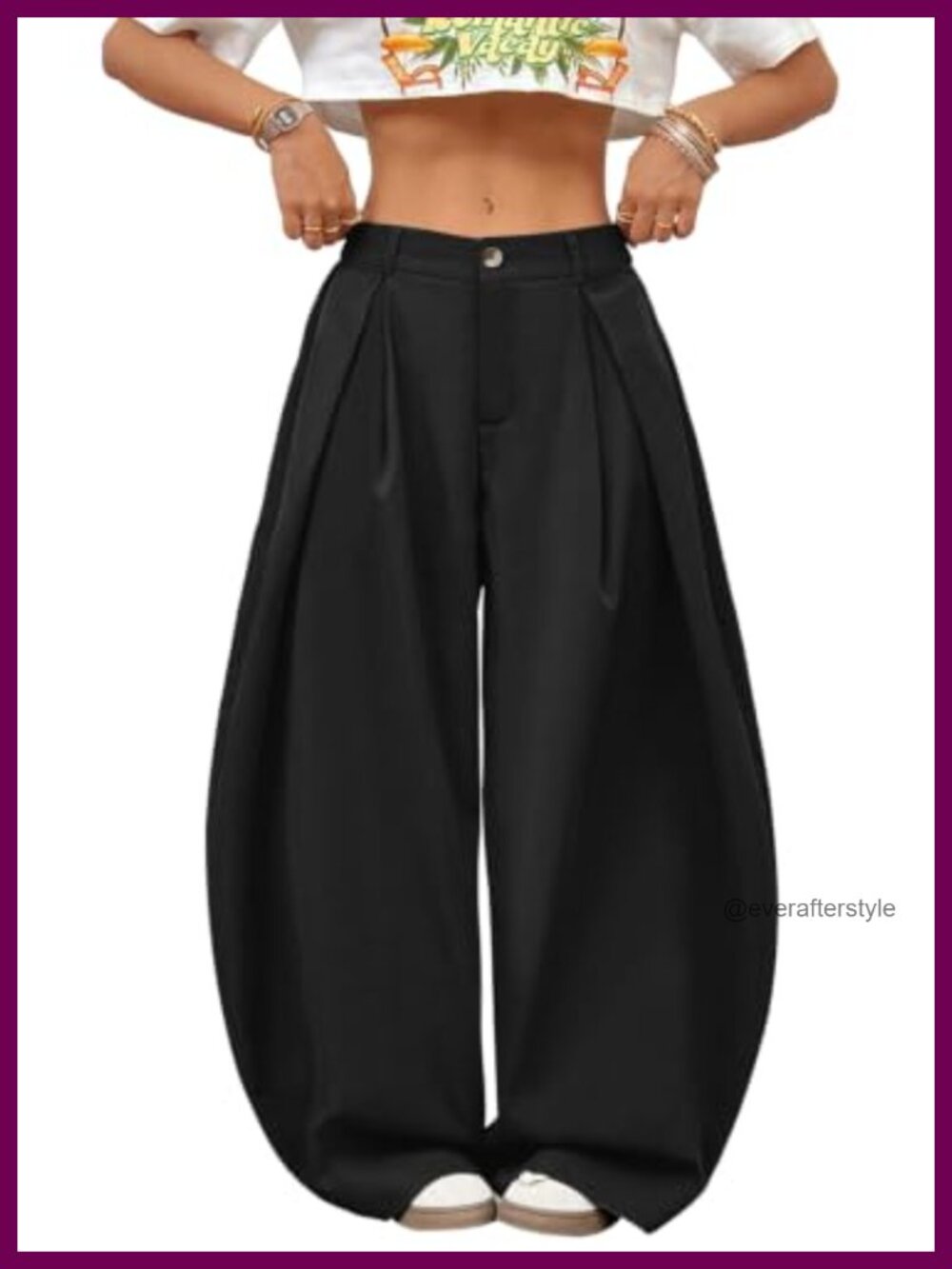 Y2K Low Rise Barrel Dress Pants Wide Leg Pleated Non-Stretch Loose